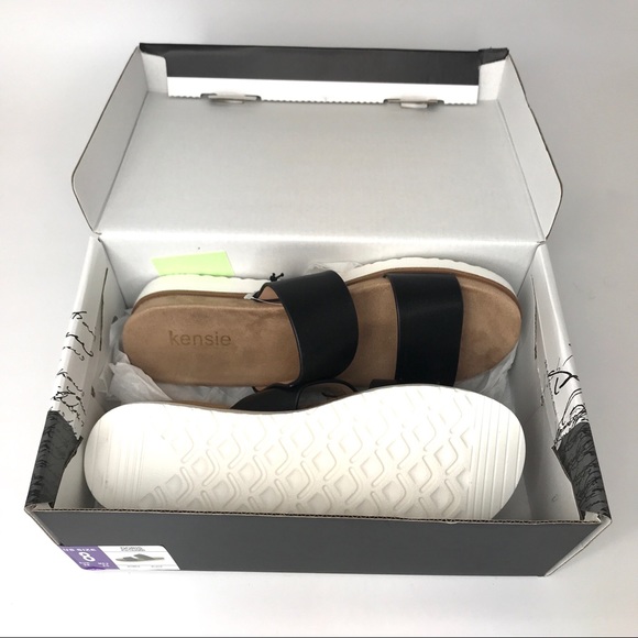 NEW IN BOX - Kensie Doris Flat Slide Sandals - Picture 4 of 6